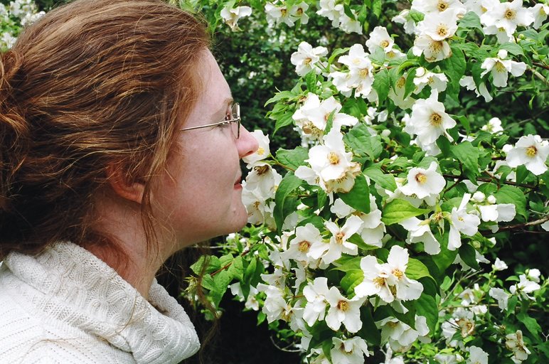 ireland-birr_castle_roz_sniffing
